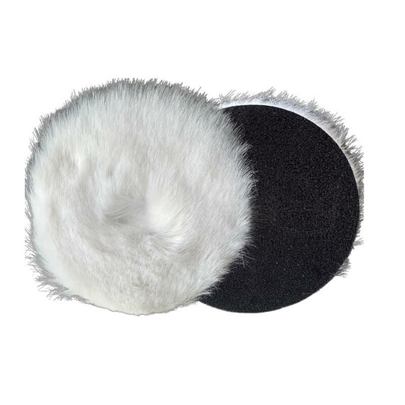 Royal Pads Pro Natural WoolCut 160mm - naturalne futro polerskie
