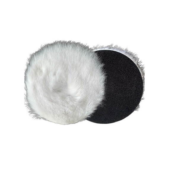 Royal Pads Pro Natural WoolCut 80mm - naturalne futro polerskie
