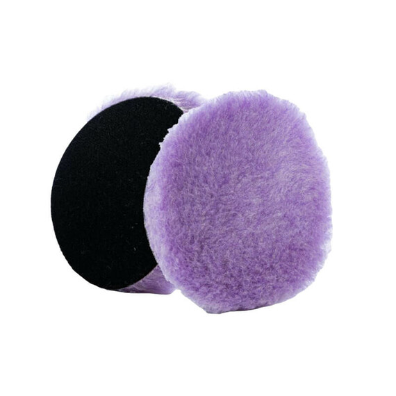 Lake Country Purple Foamed Wool Pad 127mm - długowłose futro polerskie