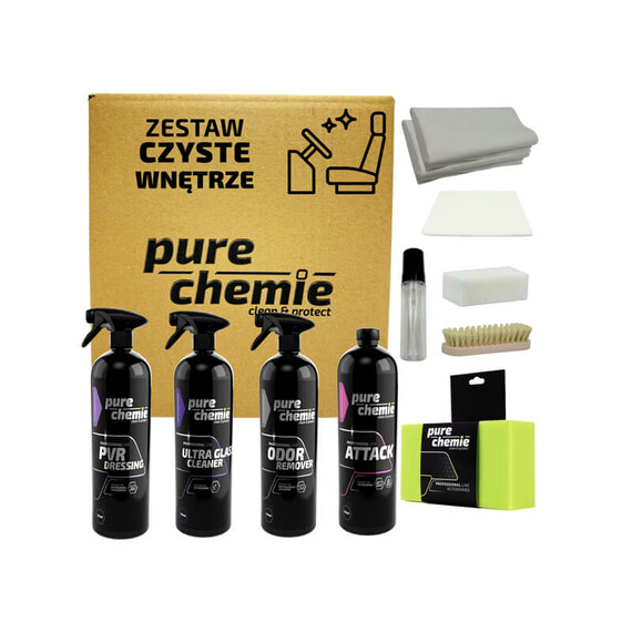 Pure Chemie Zestaw Czyste Wnętrze - do czyszczenia samochodu wewnątrz