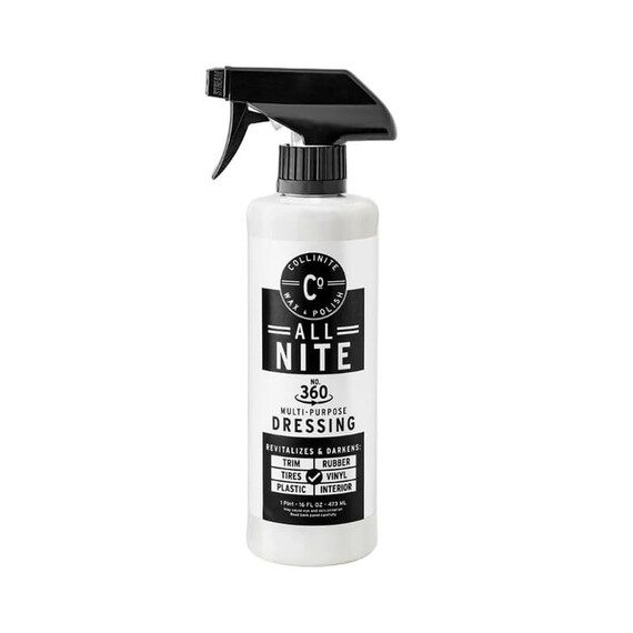 Collinite 360 All Nite Dressing 473ml - dressing do wewnętrznych i zewnętrznych tworzyw sztucznych