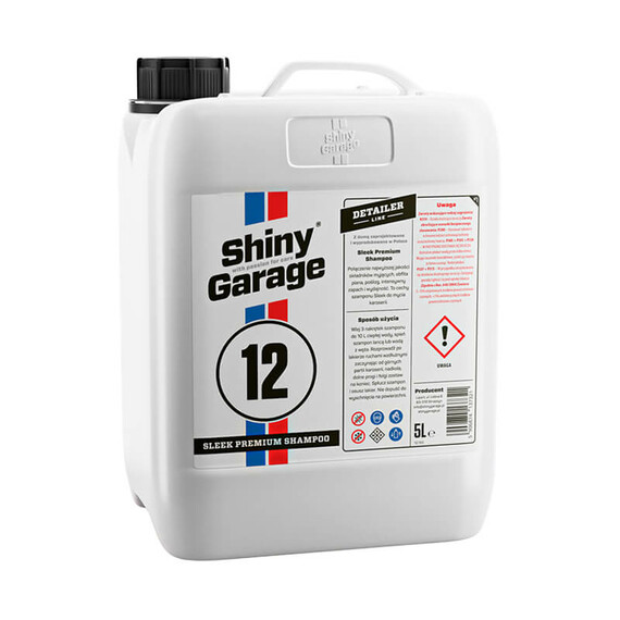 Shiny Garage Sleek  Premium Shampoo 5L - szampon samochodowy