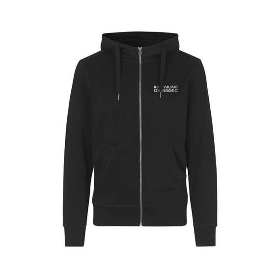 #DETAILING OBSESSED rozpinana bluza z kapturem - męska