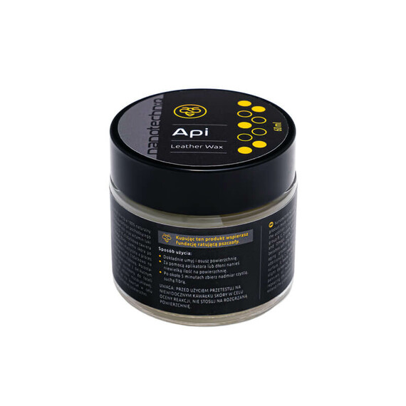 Nanotechniq Api Leather Wax 60ml - wosk do skór