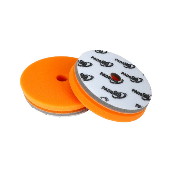 Pads99 Sandwich Pad Orange Hard 140/25/125mm - pomarańczowa gąbka polerska tnąca