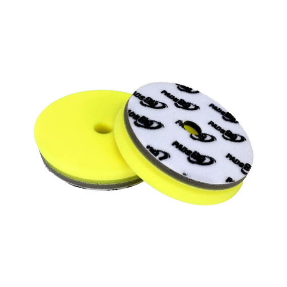 Pads99 Sandwich Pad Yellow Medium 140/25/125mm - żółta gąbka polerska średnio tnąca