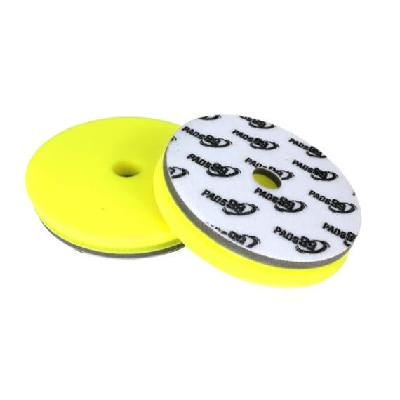 Pads99 Sandwich Pad Yellow Medium 170/25/150mm - żółta gąbka polerska średnio tnąca