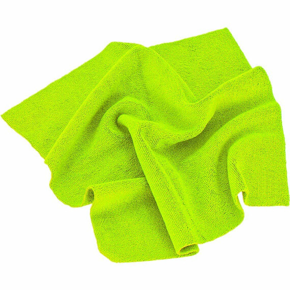 MR RAG 40x40cm GECKO GREEN Edgeless 380gsm mikrofibra bezszwowa zielona