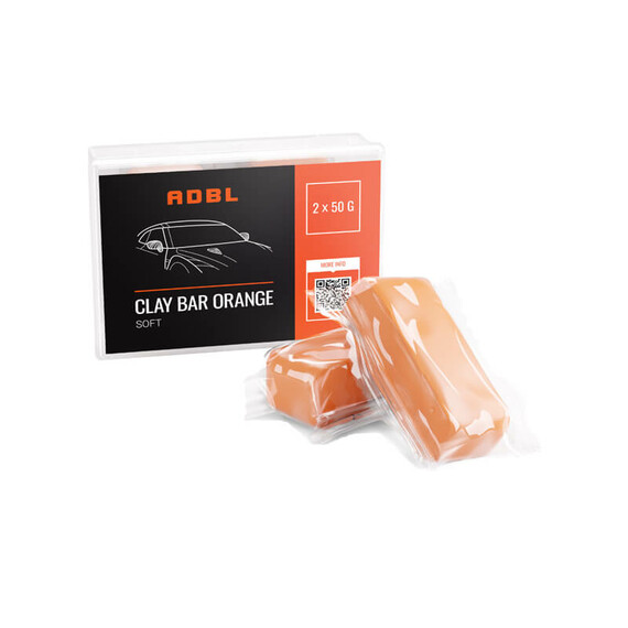 ADBL Clay Bar Orange 50g 2szt. miękka glinka lakiernicza