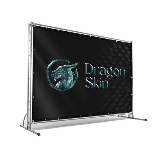 Dragon Skin - banner z logo