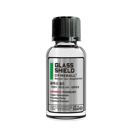 FIREBALL GLASS SHIELD 50ml - niewidzialna wycieraczka o trwałości do 12 miesięcy
