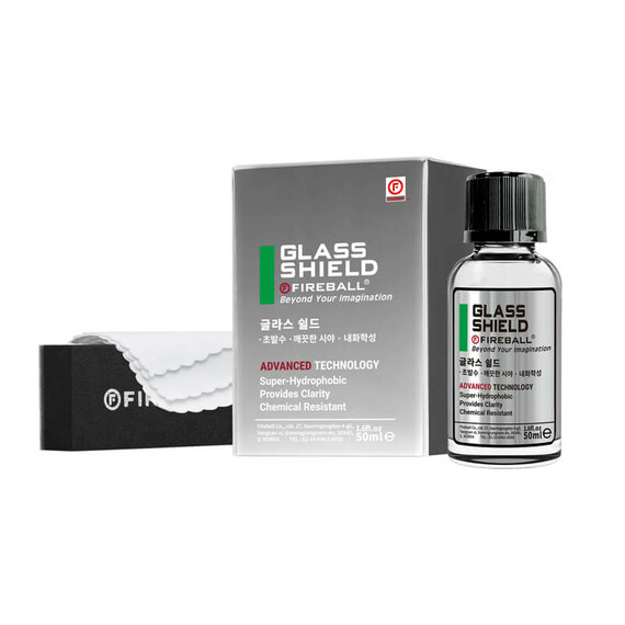 FIREBALL GLASS SHIELD 50ml - niewidzialna wycieraczka o trwałości do 12 miesięcy