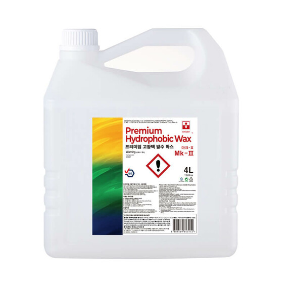 Binder Premium Hydrophobic Wax 4L - zabezpieczenie lakieru, szyb, pozostałych elementów