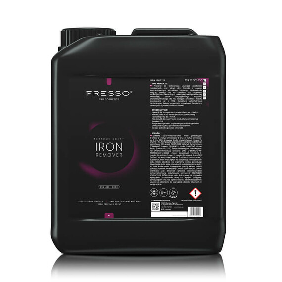 Fresso Iron Remover 5L - środek do usuwania zanieczyszczeń metalicznych i lotnej rdzy