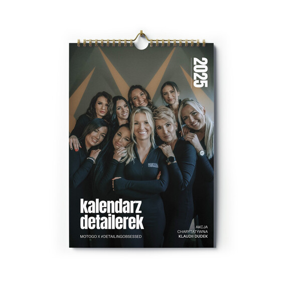 Kalendarz Detailerek 2025 - akcja charytatywna