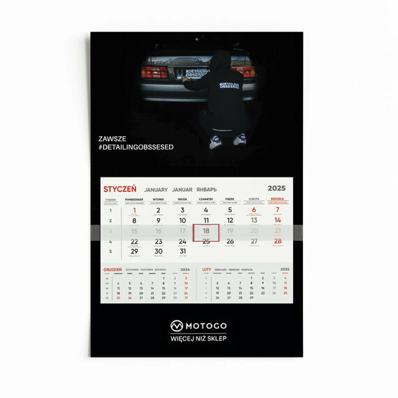 #DETAILING OBSESSED Kalendarz 2025