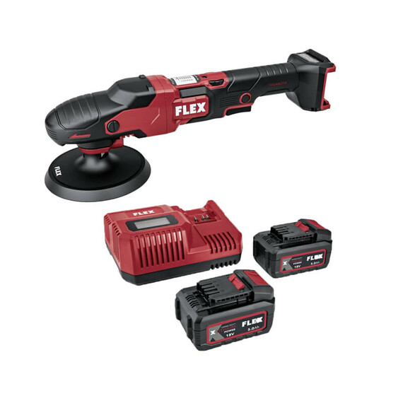 Flex PE 150 18-EC SET akumulatorowa polerka rotacyjna