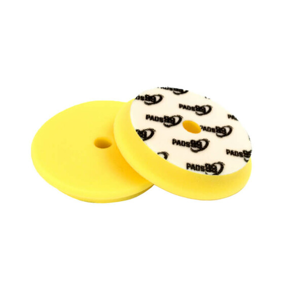 Pads99 Space Pad Yellow Medium 140/25/125mm - żółta gąbka polerska średnio tnąca