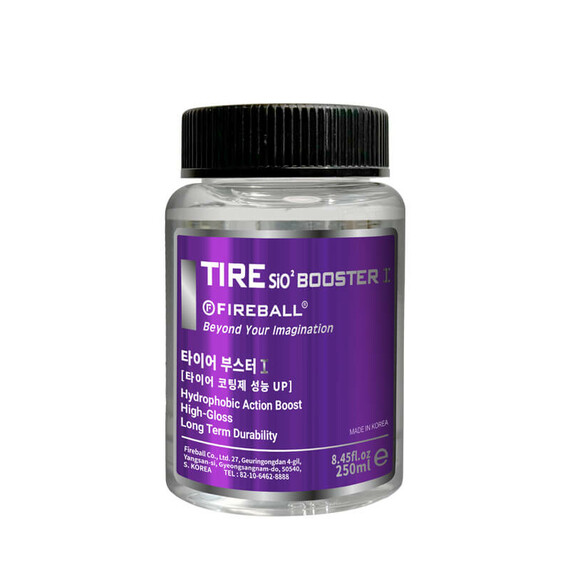 ​FIREBALL TIRE BOOSTER I 250ml - wzmacnia i przedłuża działanie dressingów do opon FIREBALL