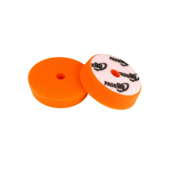 Pads99 Twister Pad Orange Hard 90/25/80mm - pomarańczowa gąbka polerska tnąca