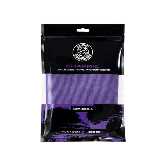 Blend Brothers CHARMIE Purple Endless Wipe Microfiber 40x40cm - wszechstronna mikrofibra bezszwowa