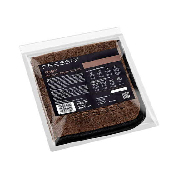 Fresso Toby Perfect Finish Towel 40x40cm 600g/m2 - ręcznik do docierania past polerskich, wosków, powłok