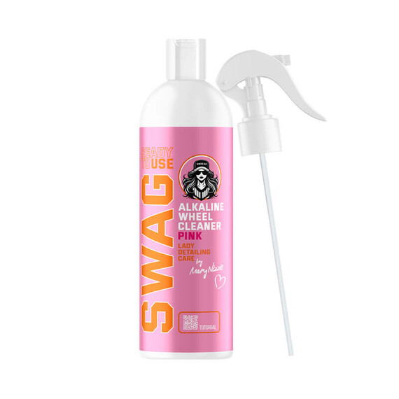 SWAG Lady Line Alkaline Wheel Cleaner Pink RTU 500ml - żelowy środek do mycia felg