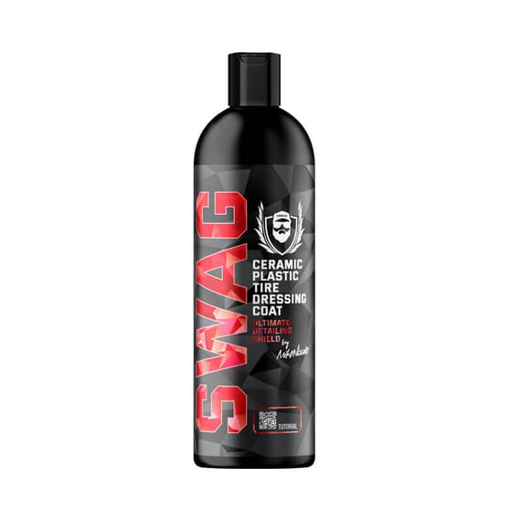 SWAG Ceramic Plastic Tire Dressing Coat 500ml - hydrofobowy dressing z SiO2 do konserwacji opon i plastiku