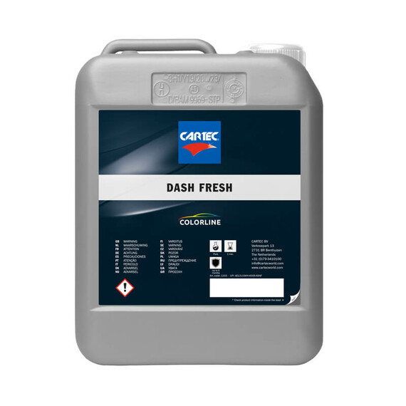 Cartec Dash Fresh 5L - dressing do wewnętrznych tworzyw sztucznych