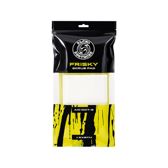 Blend Brothers FRISKY Yellow Scrub Pad 3szt - dwustronny pad do czyszczenia wnętrza