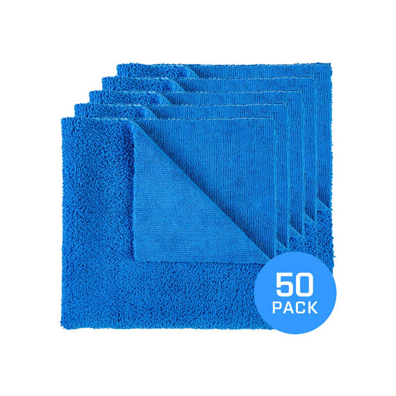 FX PROTECT MYSTIC BLUE MICROFIBER TOWEL 40x40cm 350g/m2 - zestaw 50 mikrofibr o uniwersalnym zastosowaniu