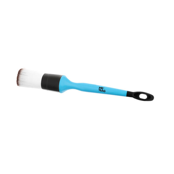 MR RAG Narrow Ultra Soft Detailing Brush 16mm - delikatny zwarty pędzelek detailingowy do wnętrza