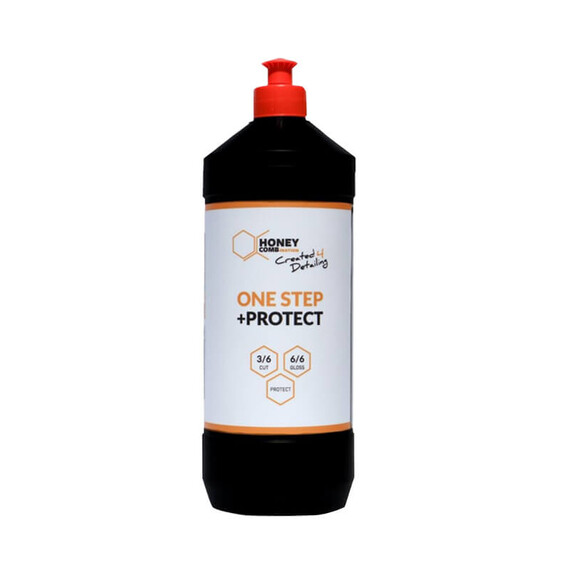 Honey Combination Polishing Compound One Step + Protect 1L - pasta polerska 3w1 cięcie wykończenie zabezpieczenie