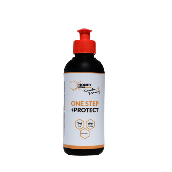 Honey Combination Polishing Compound One Step + Protect 250ml - pasta polerska 3w1 cięcie wykończenie zabezpieczenie
