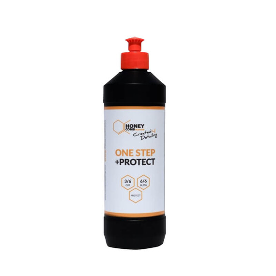 Honey Combination Polishing Compound One Step + Protect 500ml - pasta polerska 3w1 cięcie wykończenie zabezpieczenie
