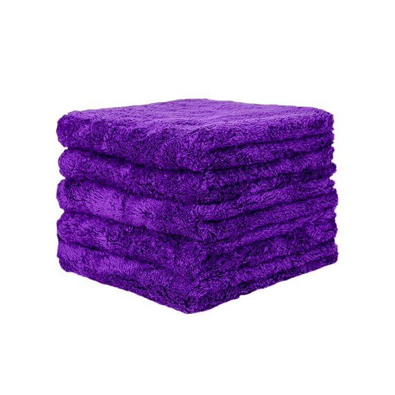 Blend Brothers PLUSHIE Purple Endless Plush Microfiber 40x40cm 5szt - miękka fioletowa mikrofibra bezszwowa