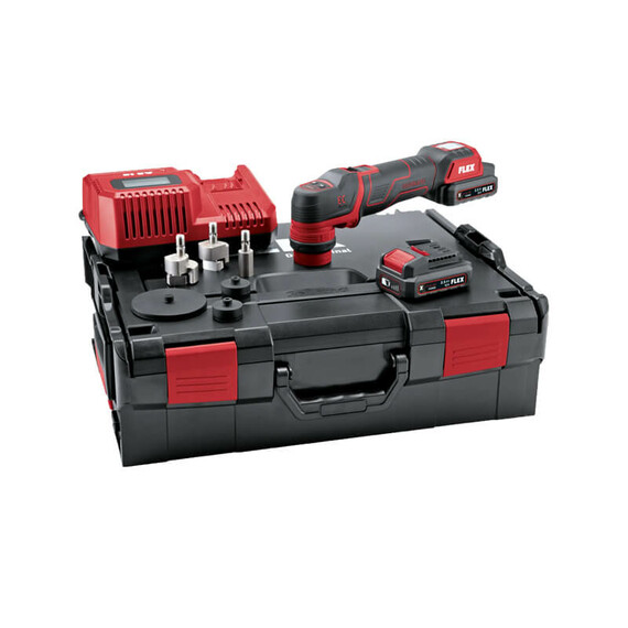 Flex PXE 80 12-EC/2.5 SET - inteligentna akumulatorowa polerka 12V 532.268