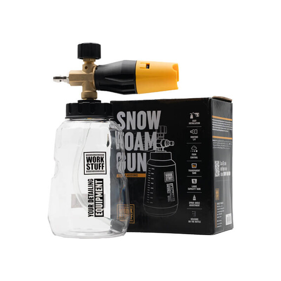 Work Stuff Snow Foam Gun 1L - profesjonalna pianownica z szybkozłączem 1/4