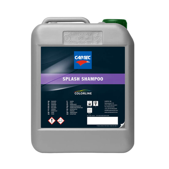 Cartec Splash Shampoo 5L - szampon do mycia z woskiem