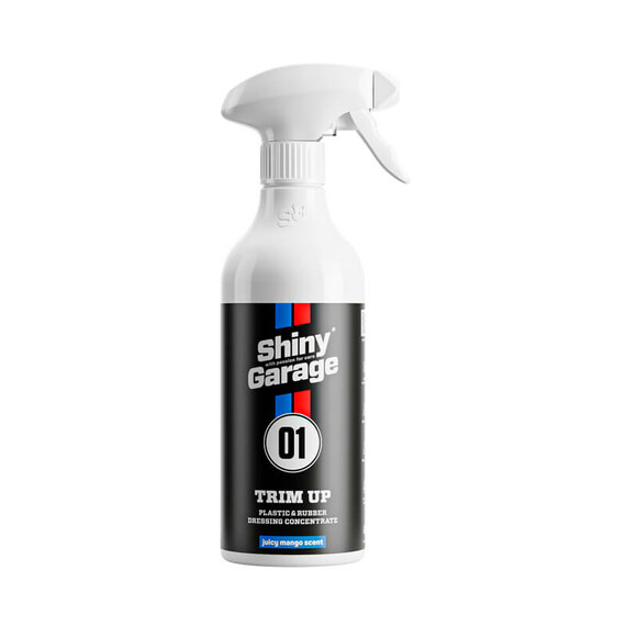 Shiny Garage Trim Up Plastic & Rubber Dressing Concentrate 500ml - dressing do plastików i gumy