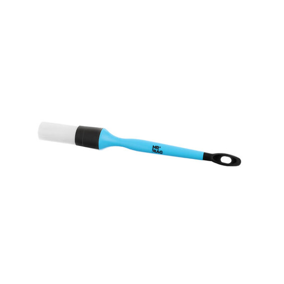MR RAG White Soft Detailing Brush 12mm - pędzelek detailingowy ze średnio twardym włosiem
