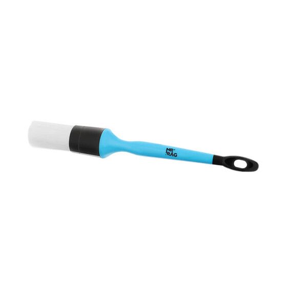 MR RAG White Soft Detailing Brush 16mm - pędzelek detailingowy ze średnio twardym włosiem