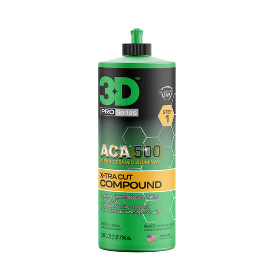 3D 500 ACA X-TRA Compound 943ml - mocno ścierna pasta polerska