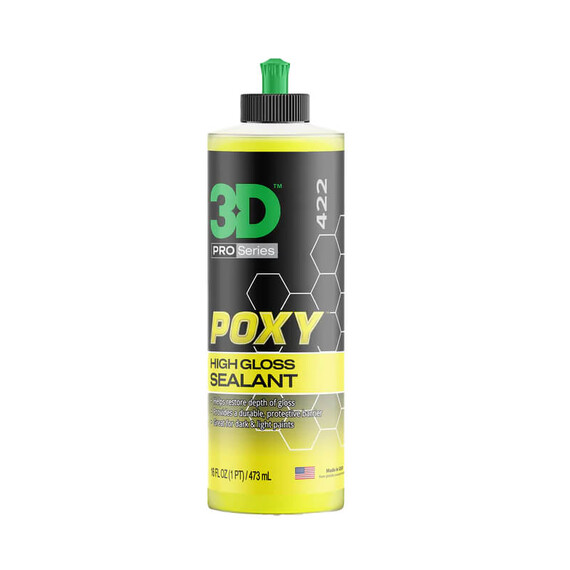 3D POXY 473ml - hybrydowy wosk / sealant do ochrony lakieru