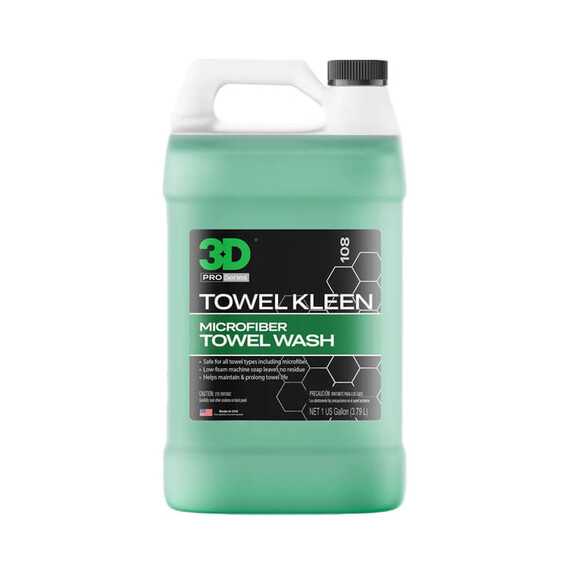 3D Towel Kleen 3.8L - środek do prania padów polerskich i mikrofibr