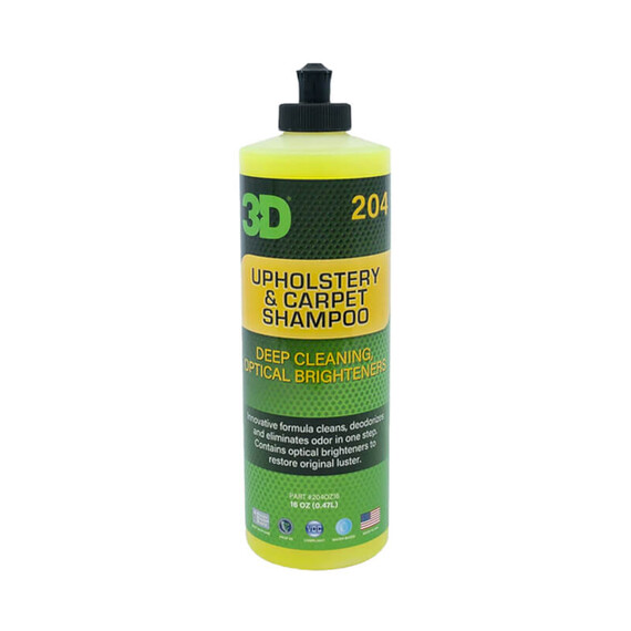 3D Upholstery & Carpet Shampoo 473ml - środek do czyszczenia tapicerki i dywanów