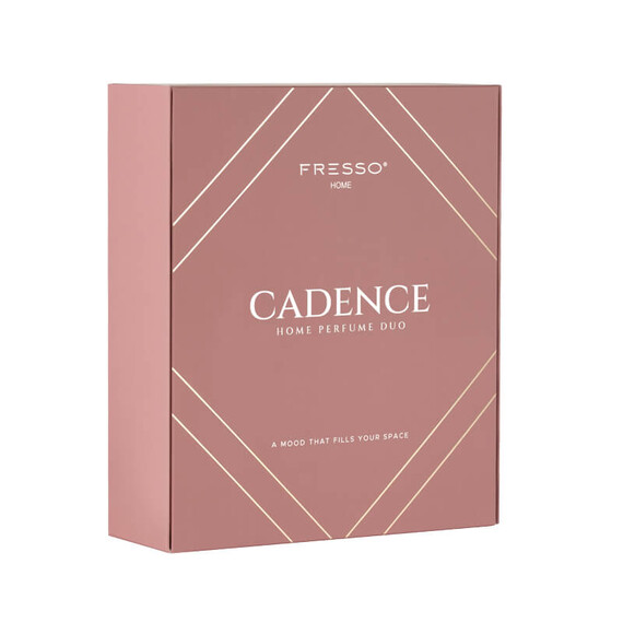 Fresso Home Perfume Duo Cadence - perfumy do wnętrz i dyfuzor zapachowy zestaw