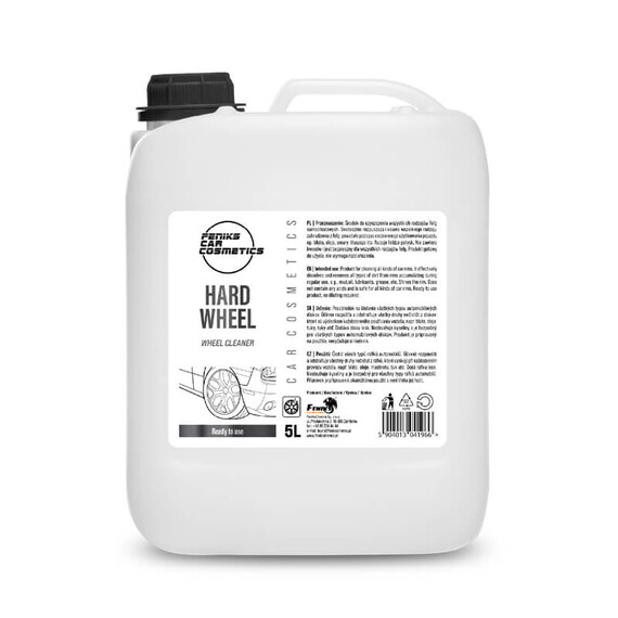 Feniks Car Cosmetics Hard Wheel 5L - środek do czyszczenia felg