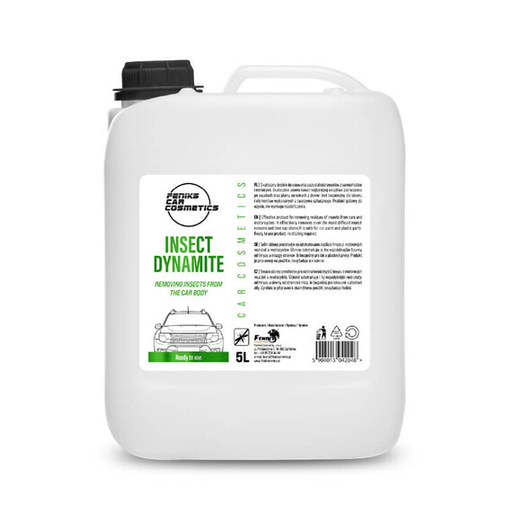 Feniks Car Cosmetics Insect Dynamite 5L - środek do usuwania owadów