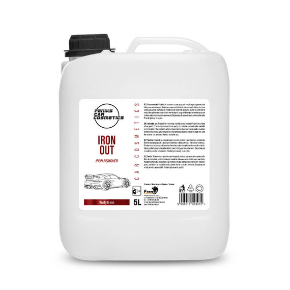 Feniks Car Cosmetics Iron Out 5L - deironizer do lakieru i felg